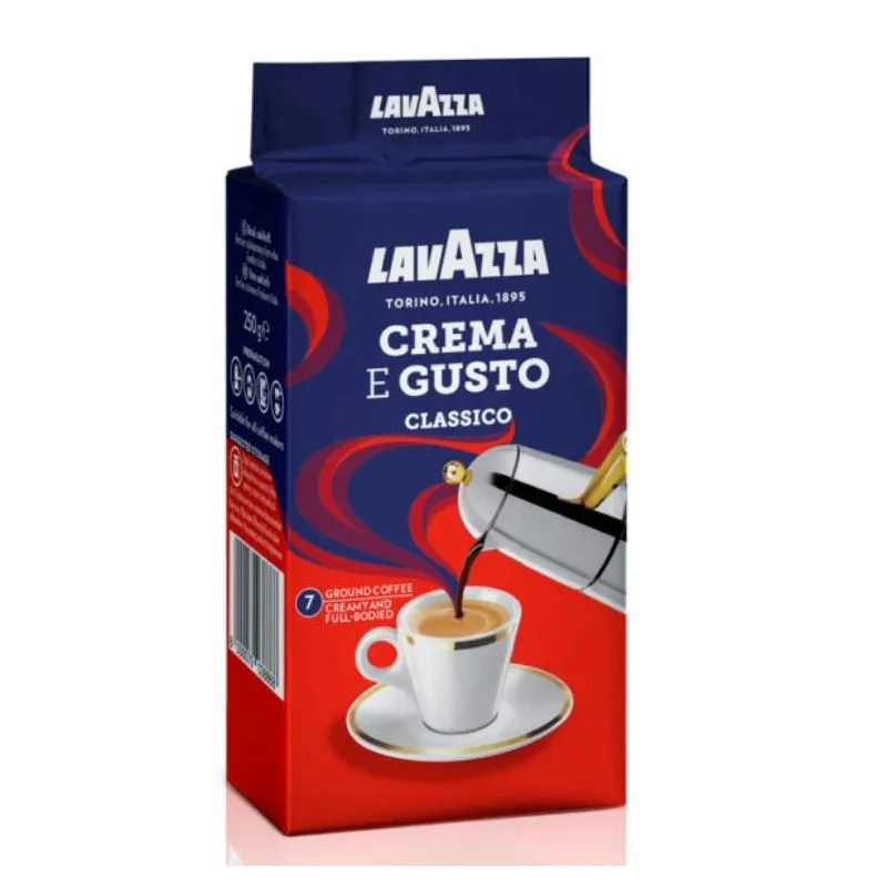 Lavazza Crema & Gusto mletá káva 250 g